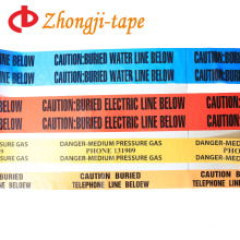 Personalizado Cable subterráneo del fabricante de advertencia cinta de advertencia